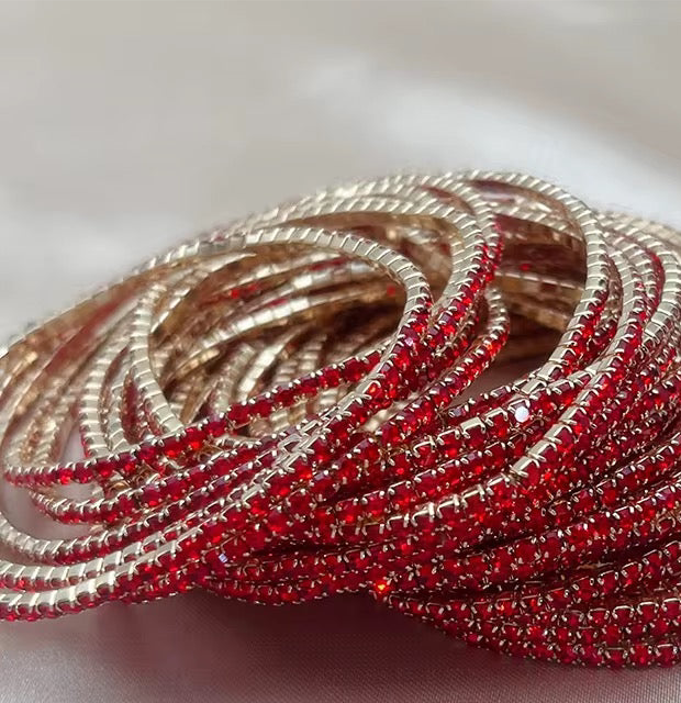 Diamanté Elasticated Bracelet