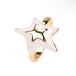 Bright Star 18k Gold Plated Colourful Enamel Ring