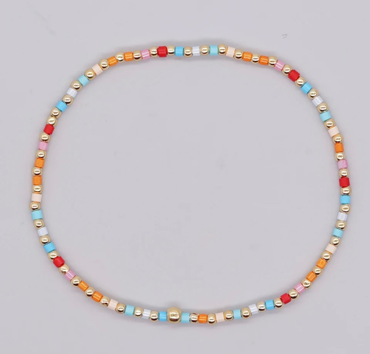 Dainty Miyuki Bead Bracelet