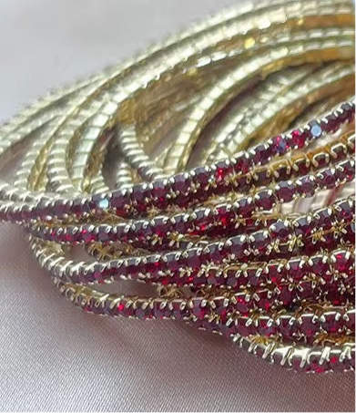 Diamanté Elasticated Bracelet