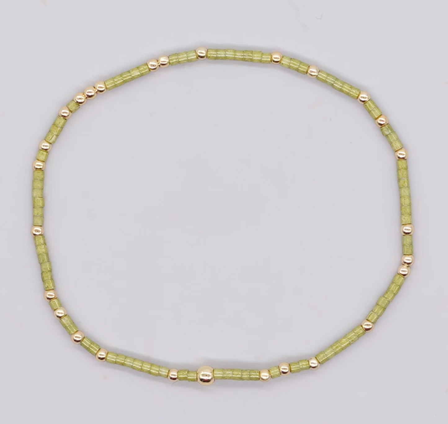 Dainty Miyuki Bead Bracelet