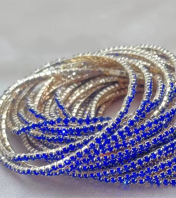 Diamanté Elasticated Bracelet