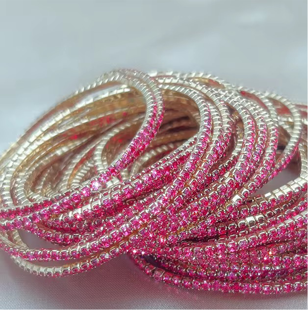 Diamanté Elasticated Bracelet