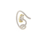 CZ Enamel Irregular Squiggle Ring