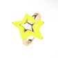 Bright Star 18k Gold Plated Colourful Enamel Ring