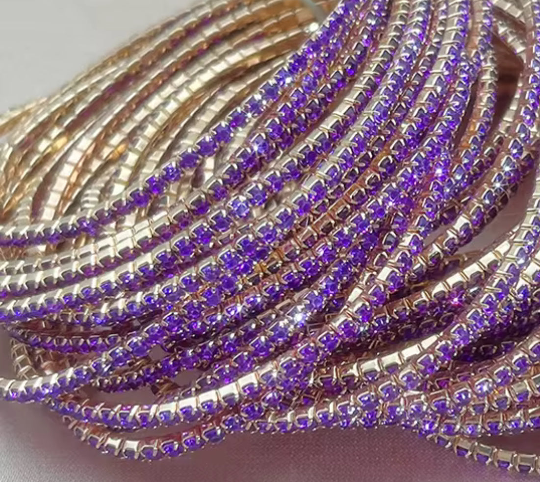 Diamanté Elasticated Bracelet