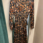 Loraine Leopard Print Wrap Dress