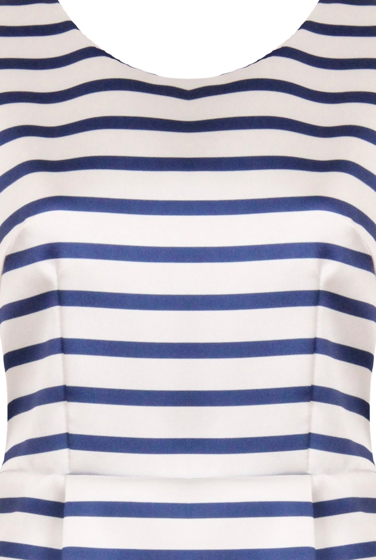 Vera & Lucy Breton Stripe Satin Dress