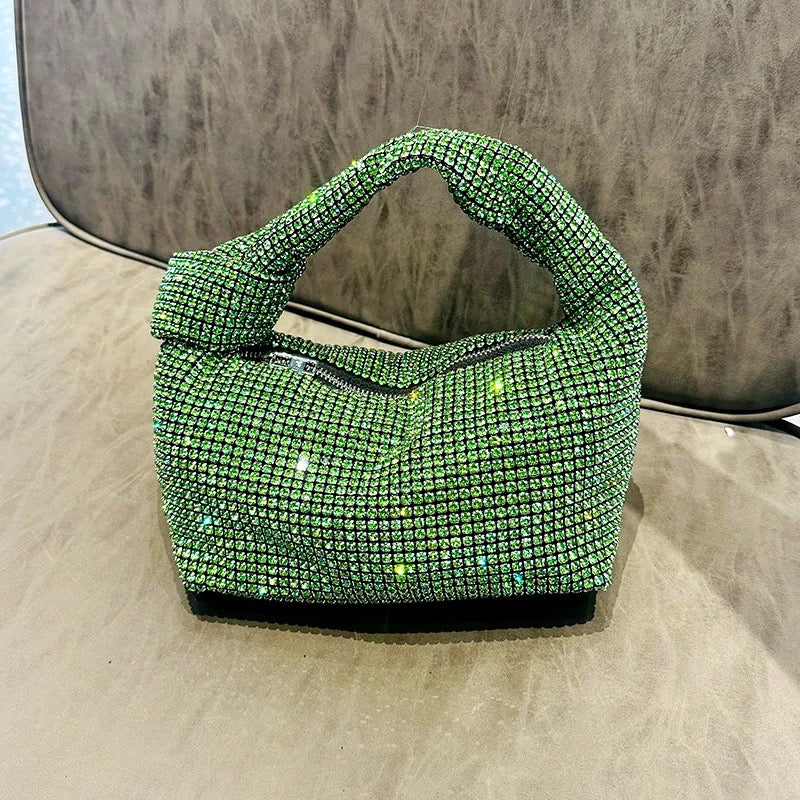 Diamanté Knot Bag