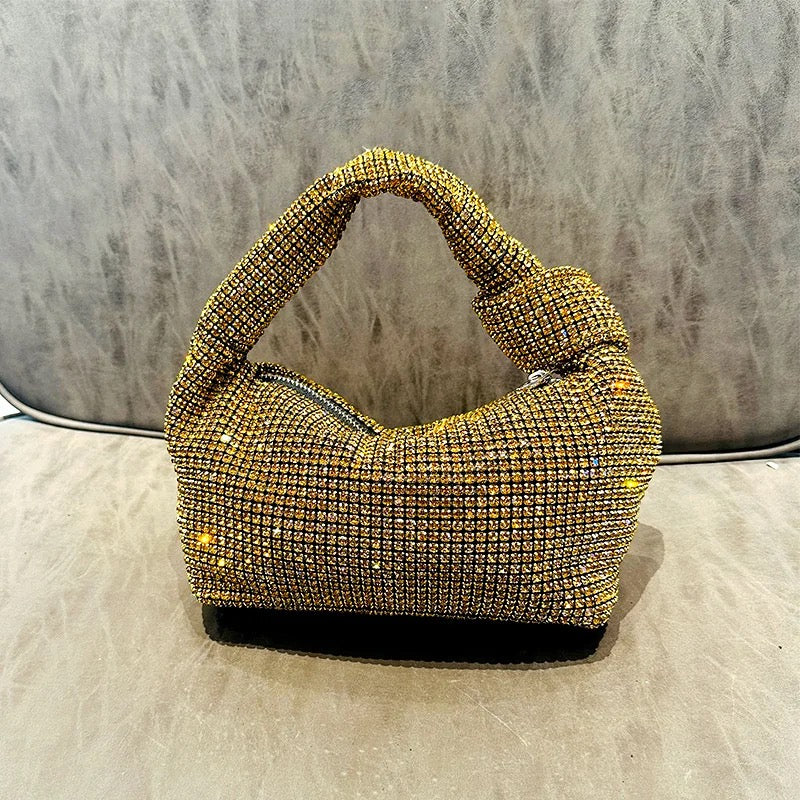 Diamanté Knot Bag