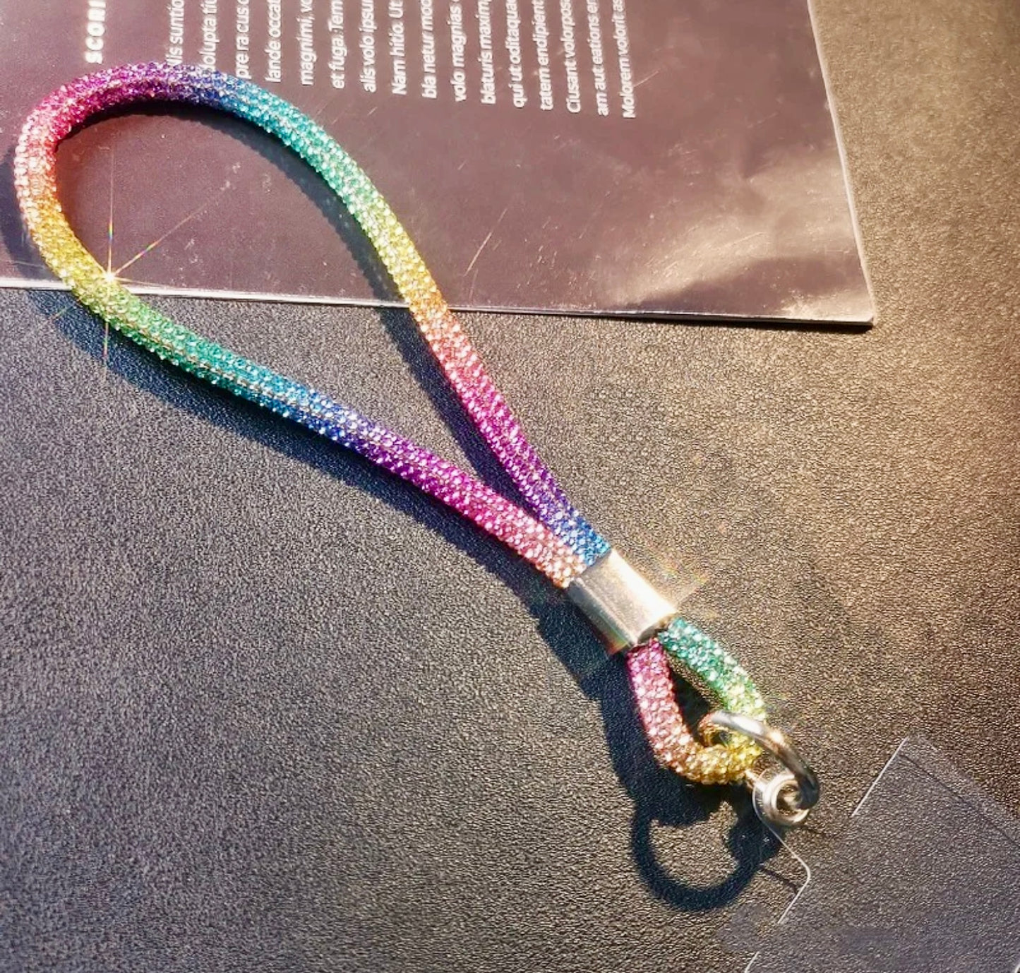 Crystal Mobile Phone Wrist Strap