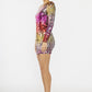 Realty Sequin Long Sleeve Shift Dress